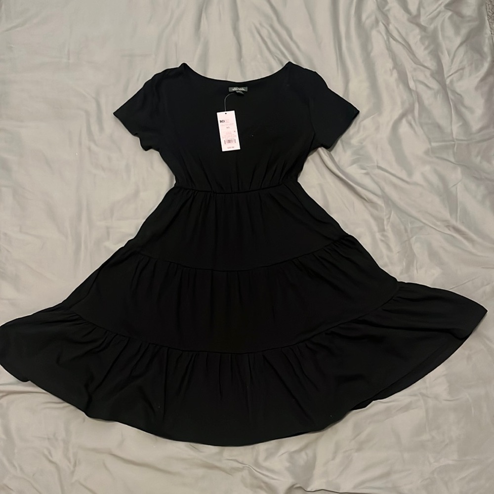 Simple black sundress